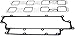 Garage-Pro Intake Manifold Gasket Compatible with Jeep Grand Cherokee 2006-2010, Dodge Challenger 2008-2010, Chrysler 300 2005-2010, Magnum 2006-2008 6.1L, Lower Set, Upper Set Includes
