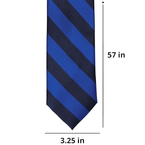 Image of tiemart Men's Striped Tie Standard Length
