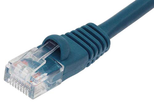 Cable de red Ethernet Cat 5E UTP 20 pies azul miniatura 3