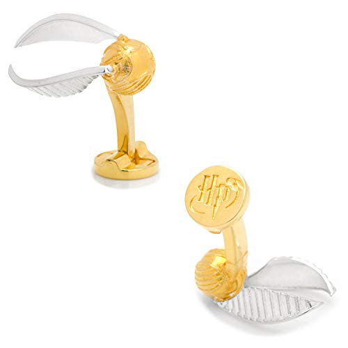 Harry Potter 3D Golden Snitch Cufflinks