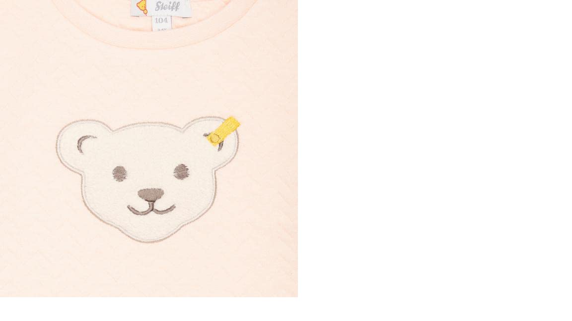 Steiff Sweatkleid, Peachy keen gesteppt L002221219 gr.116