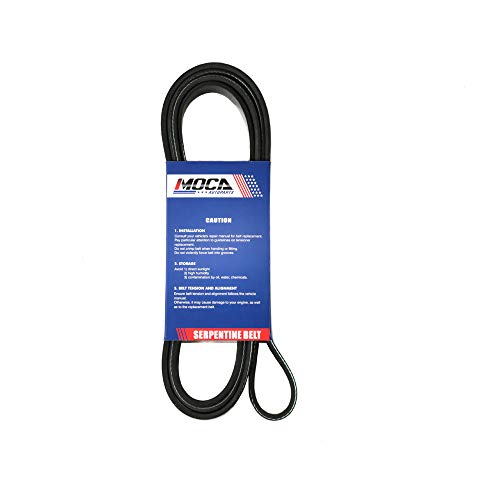 Image of MOCA 6PK2565 EPDM Serpentine Belt for 03-05 Ford Explorer & Mercury Mountaineer 4.6L & 08-11 Mitsubishi Lancer 2.0L 2.4L & 95-00 Chevrolet K2500 6.5L