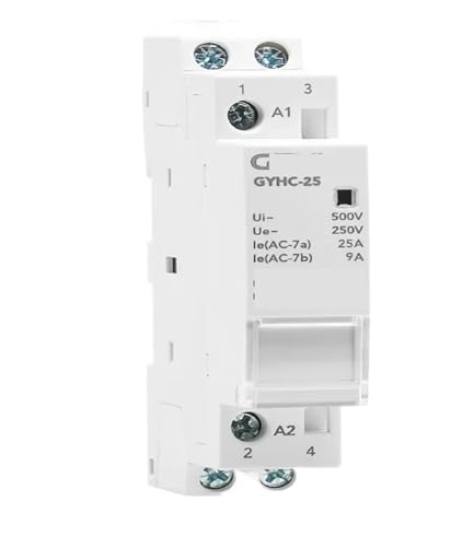Contacteur ca modulaire domestique 2P 16A idéal pour chauffe-eau