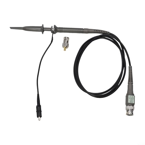 Oscilloscope Probe Adapter P6100 100MHz High Voltage 600V with DSO TC3 Digital Oscilloscopes with Positioning Sleeve Stable Tip Exposure for Accurate Signal Measurement(A)