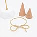 GLMOCM Gold Bow Bracelet for Women Beaded Bow Bracelets Pearl Bow Stretch Bracelets Gold Bead Stackable Bracelet Fashion Jewelry for Women (Glod Pearl)