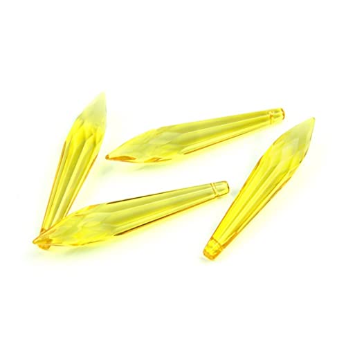 プリズムと万華鏡 装飾のための 38mm/63mm/76mm K9 クリスタル シャンデリア ペンダント プリズム 理科教室光学キット (Color : 76mm, Size : 200pcs)