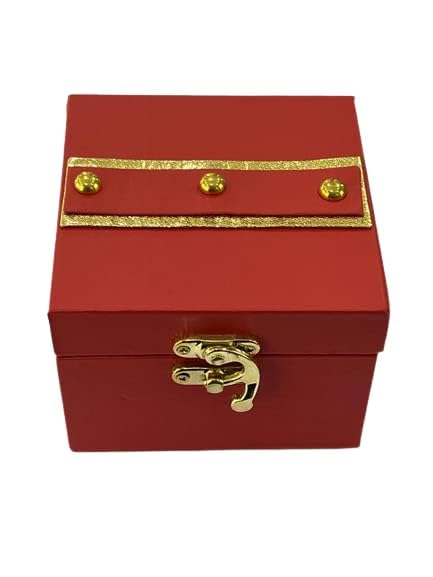 Tusmad Leatherite Mini Trunk Box Small Box Gift Box Watch Box ideal for Jewelry storage box Gift Packaging box (2) (B0CKZ6RV7V) Amazon Price History, Amazon Price Tracker