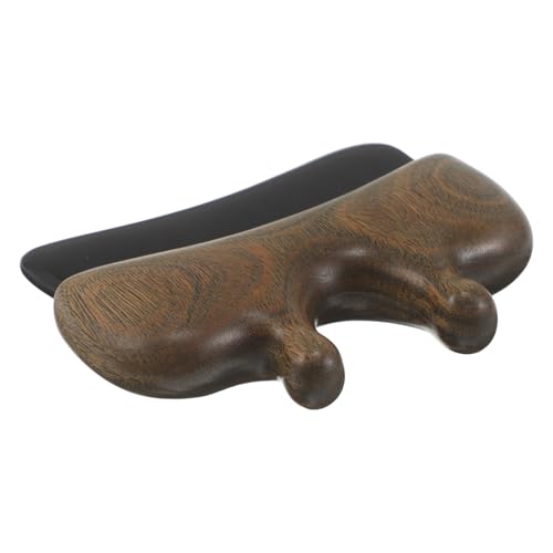 Gua Sha Visage en Bois - Réduisez la Fatigue des Yeux et Liftez le Cou Naturellement