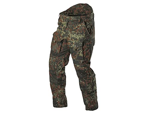 BE-X Frontier One Feldhose TBDU 'Multipocket' mit 9 Taschen, aus Ripstop Gewebe, Flecktarn, Größe:M Cover