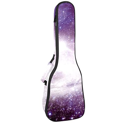 Sac ukulélé concert galaxie pour transporter votre musique sous les étoiles