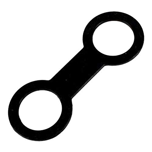 TRIDENT Black Rubber Snorkle Keeper