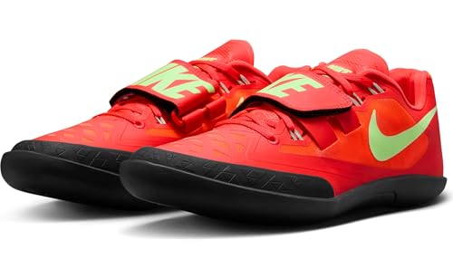 Nike Zoom SD 4 Track & Field Throwing Shoes (HQ3487-600, Bright Crimson/Hyper Orange/Lime Blast/)2