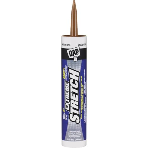 DAP Extreme Stretch Acrylic Urethane Premium Elastomeric Sealant, Woodtone, 10.1 Oz (7079818706)