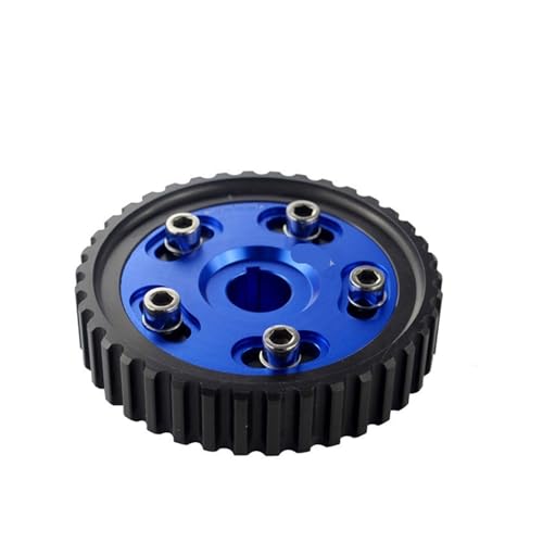 Poulie de distribution réglable en alliage pour moteur Honda série D D15 D16 bleu