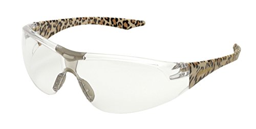 Elvex WELSG18CLEO Avion, One Size, Clear Lens/Leopard Temple