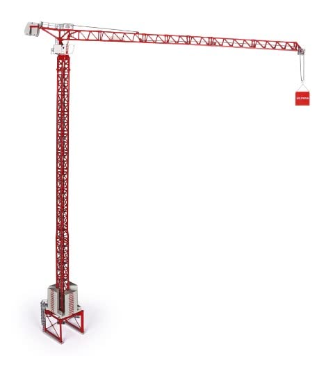 Grue WOLFFKRAN 166B à flèche relevable pour chantiers urbains denses