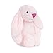 shiguangji Bunny Stuffed Animal Plush Toy 11.8 in, Soft Rabbit Plush for Babies and Toddlers, Cuddly Bunny Toy for Nursery Decor and Easter Gift (Pink)