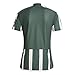 adidas Manchester United 23/24 Away Jersey - Classic Vertical Stripes, Moisture-Absorbing AEROREADY, Embroidered Club Badge (Medium)