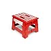 Kikkerland Rhino II Step Stool, Red