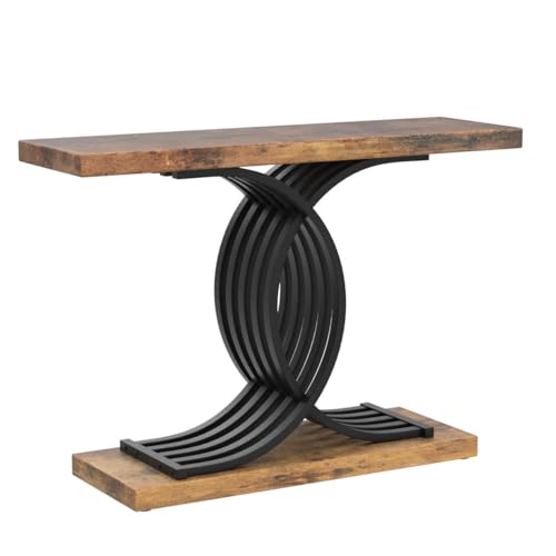 Tribesigns Table Console d'entrée, 100 x 29,5 x 80 cm Table Console Vintage, Table d'entrée avec...