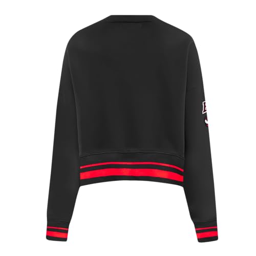 Sudadera NBA mujer cuello redondo algodón rizo francés Pro Standard moda 3