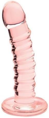 Blown Basic Curve Spiral, Pink