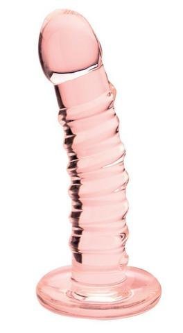 Blown Basic Curve Spiral, Pink