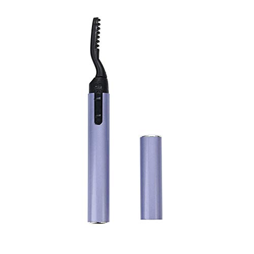 Preisvergleich Produktbild ALUCE Wimpernzange, Eyelash Curler, Portable Aufheizbare Wimpernzange Für Wunderbar Geschwungene Wimpern,Purple