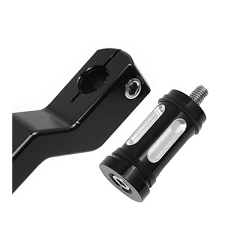 Levier de vitesse moto et repose-pieds noirs pour modèles Touring FL Softail - 3