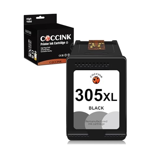 COCCINK 305XL Ink Cartridges Replacement for HP Envy 6032 Ink Cartridge