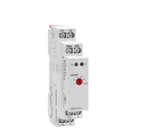Relé de nivel de líquido GRL8-01 con doble voltaje 220V y 24V automático