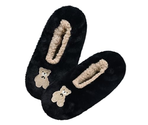 Keyela Slipper Socks for Women Grippers- House Slippers for Women Indoor- Fuzzy Cute Animal Women's/Ladies Slippers