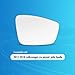 SNEMEEY Passenger Side Mirror Replacement for Volkswagen VW Passat Jetta Beetle 2011 2012 2013 2014 2015 2016 2017 2018, Right Side Exterior Mirror Glass, Power Heated with Backing Plate