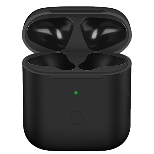 Newest Wireless Charging Case Compatible With Airpods 1 2, Air Pod 1 2 Charging Case With Sync Button, Black(No Earbuds) #TOP14