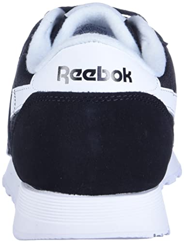 Reebok Men's Classic Nylon Sneaker, Black/Black/White, 11 #TOP2