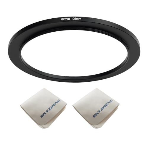 82mm�����Y����95mm�J���������Y�A�_�v�^�[ 82mm����95mm �X�e�b�v�A�b�v�����O�A�_�v�^�[�����O UVND CPL�̑S�u�����h�p �v���~�A�������Y���C�s���O�N���X 2�p�b�N (82mm-95mm)