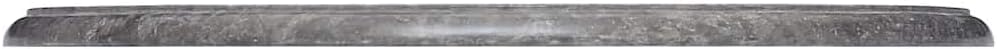Table Top Black Ø23.6"x1" Marble Kitchen Furniture Table Parts Tops