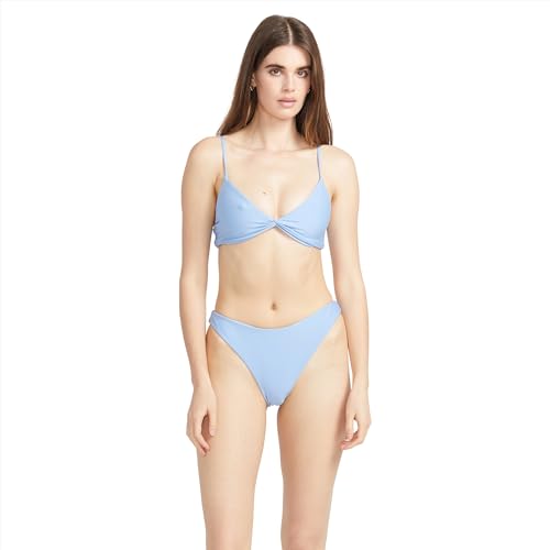 Fini les maillots qui glissent avec le haut de maillot de bain Volcom Simply Solid Vneck