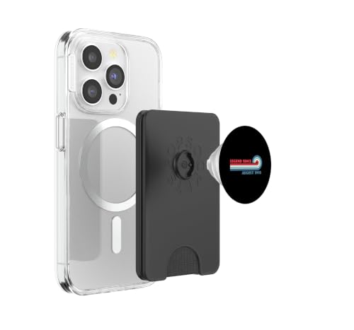 Evita caídas de tarjetas usando PopSockets PopWallet para MagSafe cartera trasera extraíble 3
