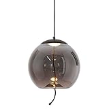[Komplettes und professionelles Montagezubehör] - Mit komplettem Zubehör, einschließlich Glaslampe, Lampenfassung aus Metall, Hanfdraht, Deckenrosette, LED-Lampe und Schrauben. Einfache Armaturen für eine einfache Installation.