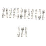 FOURNITURES DE CONNECTEUR DE CÂBLE : connecteurs F adaptés à une utilisation avec un câble coaxial pour l'installation de satellite et de télévision.