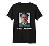 Bing Shi Ling Bing Chilling John Xina Ice Cream Chinese Meme Premium T-Shirt