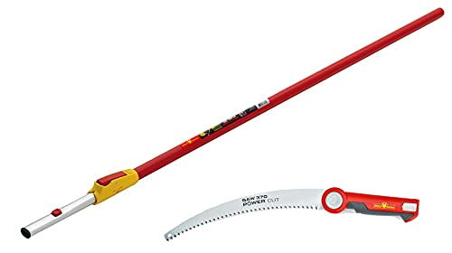 FOXCUP Multi-Change Pruning Saw & 4m Telescopic Handle (PC370MS, ZMV4)