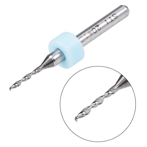 Uxcell Pcb Drill Bits 1.2Mm Tungsten Carbide Rotary Tool Jewelry Cnc Engraving Print Circuit Board Micro Drill Bits 1/8 Inch Shank 10 Pcs #TOP2