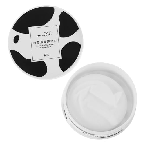 FRCOLOR Nail Polish Remover Pads Gentle Moisturizing Reusable Tear-resistant for Home Salons