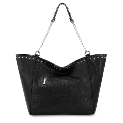 Image of Montana West Large Tote Bag for Women Oversized Shoulder Purses with Chain Handbags