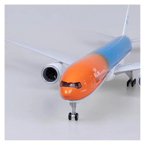Maqueta B777 KLM escala 1/157 de resina soluciona falta de espacio con tren de aterrizaje 3