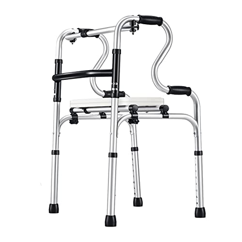 Andador para caminar para personas mayores: silla médica de altura ajustable