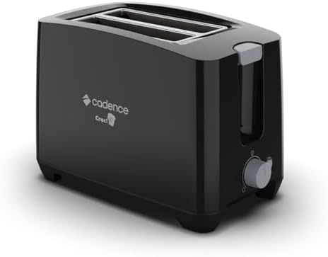 Torradeira Preta Croc! Cadence - 220V