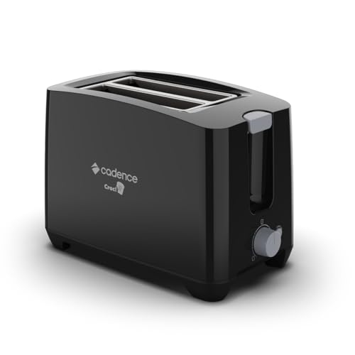 Torradeira Preta Croc! Cadence - 220V